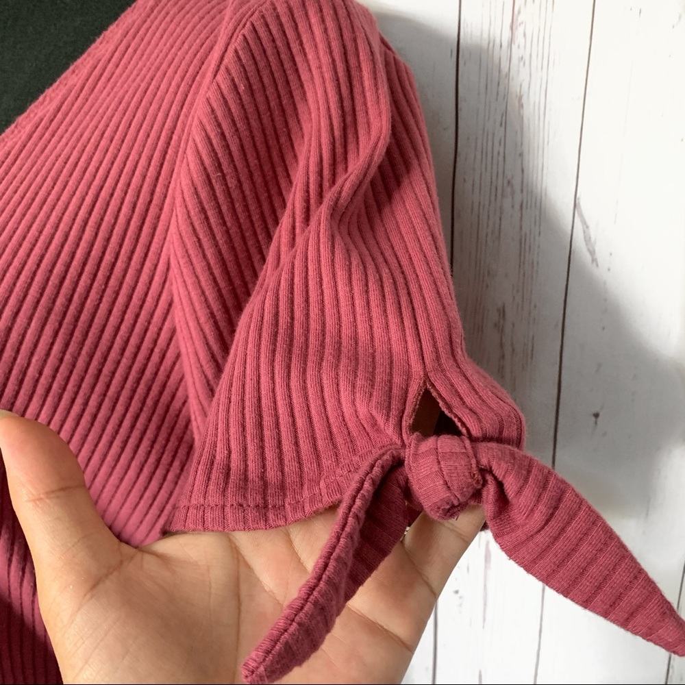 ⬇️🌹Abercrombie&Fitch (XL) Ribbed Midi Flare Dress - Picture 6 of 8